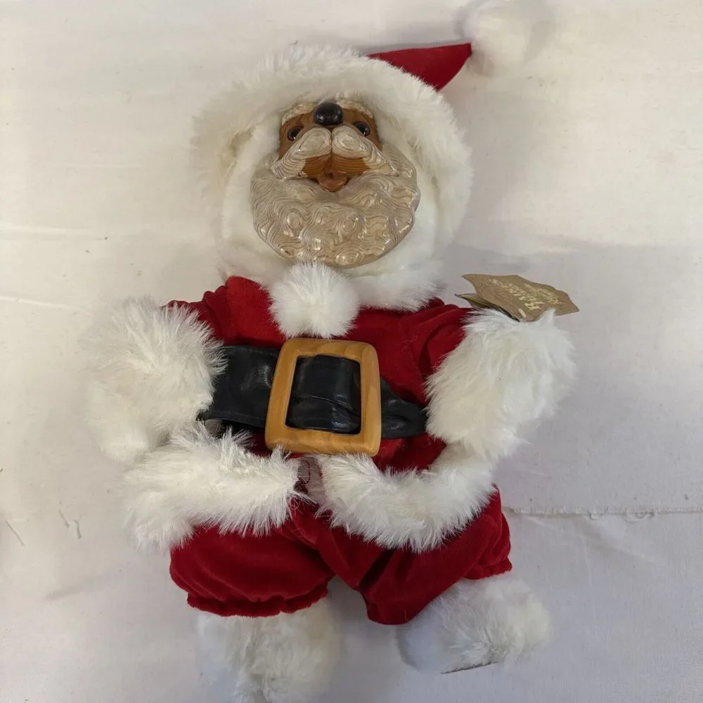 Vintage‎ 1989 Robert Raikes Bears Hand Signed - Christmas Santa Bear Numbered